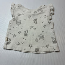 Load image into Gallery viewer, Girls Anko, cotton tee / top, beehives, FUC, size 000,  
