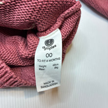 Load image into Gallery viewer, Girls Dymples, knitted cotton sweater / jumper, GUC, size 00,  