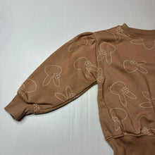 Load image into Gallery viewer, Girls Mango, fleece lined sweater / jumper, rabbits, GUC, size 5,  