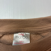 Load image into Gallery viewer, Girls Mango, fleece lined sweater / jumper, rabbits, GUC, size 5,  