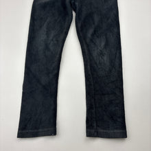 Load image into Gallery viewer, Girls Mango, ribbed velour leggings, Inside leg: 39.5cm, FUC, size 4,  