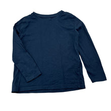 Load image into Gallery viewer, Unisex Anko, navy cotton long sleeve tee / top, GUC, size 3,  