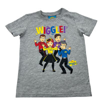 Load image into Gallery viewer, Unisex The Wiggles, grey marle tee / top, EUC, size 3,  