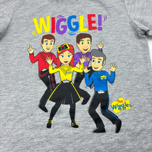 Load image into Gallery viewer, Unisex The Wiggles, grey marle tee / top, EUC, size 3,  