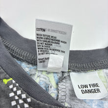 Load image into Gallery viewer, Boys Neon, cotton all-in-one pyjamas / sleepsuit, EUC, size 8,  
