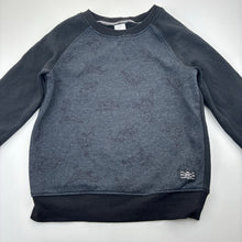 Load image into Gallery viewer, Boys Target, fleece lined sweater / jumper, dinosaurs, GUC, size 5,  
