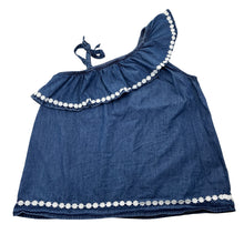 Load image into Gallery viewer, Girls Future You, cotton asymmetrical summer top, GUC, size 9,  