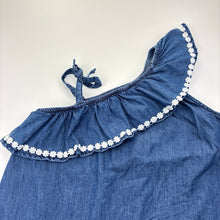 Load image into Gallery viewer, Girls Future You, cotton asymmetrical summer top, GUC, size 9,  