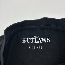Load image into Gallery viewer, Boys URBAN OUTLAWS, cotton tee / top, GUC, size 9-10,  