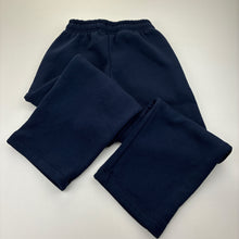 Load image into Gallery viewer, Unisex PICKLES, fleece lined navy track pants, Inside leg: 50cm, EUC, size 5,  