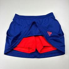 Load image into Gallery viewer, Girls Adidas, Climalite sports skirt, built-in shorts, EUC, size 9-10,  