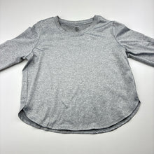 Load image into Gallery viewer, Girls grey, long sleeve sports / activewear top, FUC, size 4-5,  
