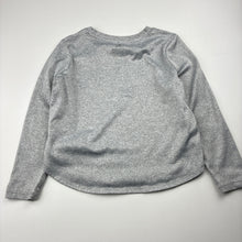 Load image into Gallery viewer, Girls grey, long sleeve sports / activewear top, FUC, size 4-5,  