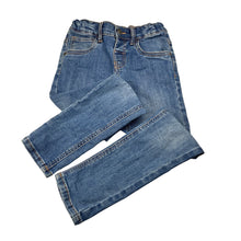 Load image into Gallery viewer, Boys Anko, blue stretch denim jeans, adjustable, Inside leg: 49.5cm, FUC, size 5,  