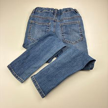 Load image into Gallery viewer, Boys Anko, blue stretch denim jeans, adjustable, Inside leg: 49.5cm, FUC, size 5,  