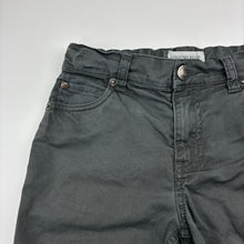 Load image into Gallery viewer, Boys Country Road, grey stretch cotton shorts, adjustable, GUC, size 5,  