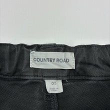 Load image into Gallery viewer, Boys Country Road, grey stretch cotton shorts, adjustable, GUC, size 5,  