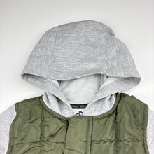 Load image into Gallery viewer, Boys Tommy Bahama, khaki &amp; grey lightweight hooded jacket, GUC, size 3,  