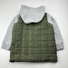 Load image into Gallery viewer, Boys Tommy Bahama, khaki &amp; grey lightweight hooded jacket, GUC, size 3,  