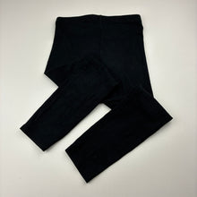 Load image into Gallery viewer, Girls Anko, black stretchy leggings, Inside leg: 41cm, FUC, size 6,  