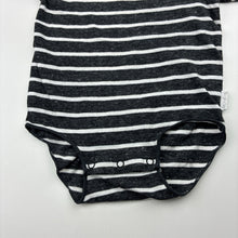 Load image into Gallery viewer, Unisex Bonds, striped stretchy bodysuit / romper, FUC, size 00,  