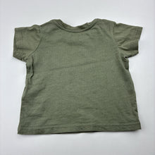 Load image into Gallery viewer, Unisex Cotton On, khaki cotton tee / top, FUC, size 00,  