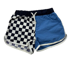 Load image into Gallery viewer, Boys Seed, lined board shorts, elasticated, no size, W: 24cm across unstretched, GUC, size 2-3,  