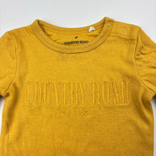 Load image into Gallery viewer, Unisex Country Road, embroidered heritage organic cotton romper, pilling, FUC, size 0,  