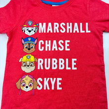 Load image into Gallery viewer, Unisex Nickelodeon, Paw Patrol tee / top, small mark lower back, FUC, size 3,  