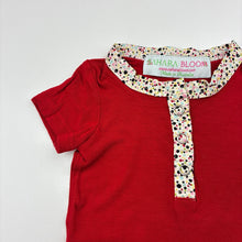 Load image into Gallery viewer, Girls SAHARA BLOOM, stretchy bamboo blend bodysuit / romper, EUC, size 000,  