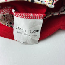 Load image into Gallery viewer, Girls SAHARA BLOOM, stretchy bamboo blend bodysuit / romper, EUC, size 000,  