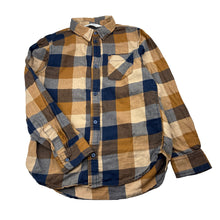 Load image into Gallery viewer, Boys H&amp;M, checked cotton long sleeve shirt, EUC, size 8,  