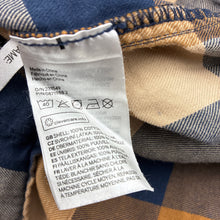 Load image into Gallery viewer, Boys H&amp;M, checked cotton long sleeve shirt, EUC, size 8,  
