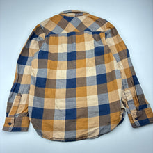 Load image into Gallery viewer, Boys H&amp;M, checked cotton long sleeve shirt, EUC, size 8,  