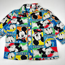 Load image into Gallery viewer, Boys Disney, Mickey Mouse flannel cotton pyjamas, wash fade &amp; pilling, FUC, size 2,  