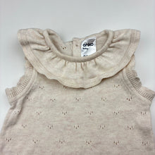 Load image into Gallery viewer, Girls Anko, knitted pointelle cotton sleeveless top, GUC, size 0000,  