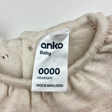 Load image into Gallery viewer, Girls Anko, knitted pointelle cotton sleeveless top, GUC, size 0000,  