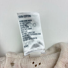 Load image into Gallery viewer, Girls Anko, knitted pointelle cotton sleeveless top, GUC, size 0000,  