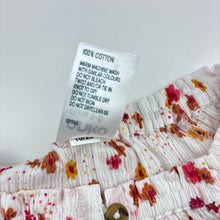 Load image into Gallery viewer, Girls Anko, lightweight crinkle cotton long sleeve top, marks on cuffs, FUC, size 3,  