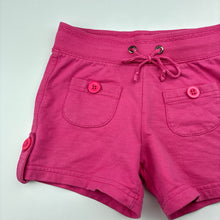 Load image into Gallery viewer, Girls Target, pink casual shorts, elasticated, FUC, size 5,  