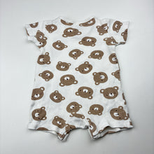 Load image into Gallery viewer, Unisex Anko, cotton romper, teddy bears, FUC, size 00,  