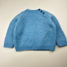 Load image into Gallery viewer, Unisex hand made, soft feel knitted sweater / jumper, armpit to armpit: 28cm, armpit to cuff: 18cm, FUC, size 0,  