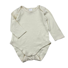 Load image into Gallery viewer, Unisex Baby Berry, cream cotton bodysuit / romper, FUC, size 0,  