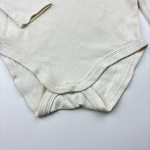 Load image into Gallery viewer, Unisex Baby Berry, cream cotton bodysuit / romper, FUC, size 0,  