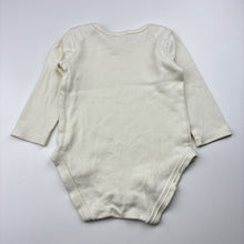 Load image into Gallery viewer, Unisex Baby Berry, cream cotton bodysuit / romper, FUC, size 0,  