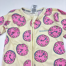 Load image into Gallery viewer, Girls Bonds, zip wondersuit / zippy / romper, small marks, FUC, size 0,  