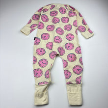 Load image into Gallery viewer, Girls Bonds, zip wondersuit / zippy / romper, small marks, FUC, size 0,  