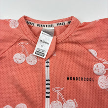 Load image into Gallery viewer, Girls Bonds, WONDERCOOL zip wondersuit / zippy / romper, cherries, GUC, size 1,  