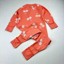 Load image into Gallery viewer, Girls Bonds, WONDERCOOL zip wondersuit / zippy / romper, cherries, GUC, size 1,  