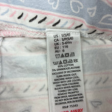 Load image into Gallery viewer, Girls stretchy, soft feel leggings, Inside leg: 39cm, FUC, size 6,  